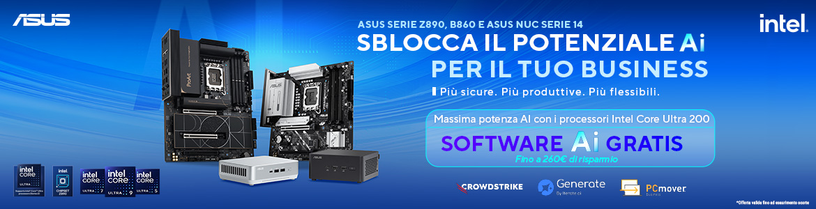 Sblocca il potenziale Ai con ASUS